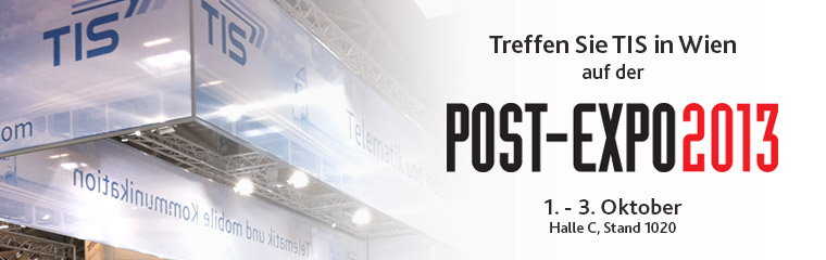 Treffen Sie Telematikanbieter TIS GmbH auf der Post-Expo 2013