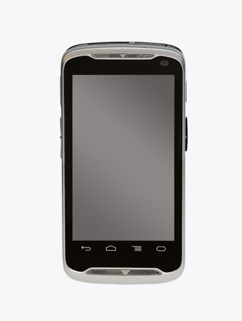 TISWARE Logistik Hardware: Zebra TC55 - mobiles Terminal im Smartphone-Format frontal