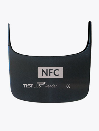 TISPLUS Hardware Zubehör für die Logistik: TISPLUS Snap-on NFC Reader für Zebra MC55, MC65, MC67