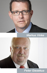 Geschäftsführer der TIS GmbH Markus Vinke und Peter Giesekus
