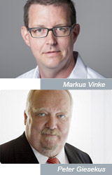 Markus Vinke, Peter Giesekus - Geschäftsführer TIS GmbH