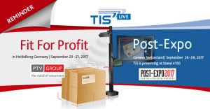 Meet TIS GmbH at Post-Expo 2017 or Fit For Profit