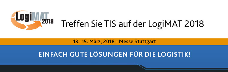 Treffen Sie TIS auf der LogiMAT 2018