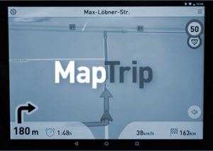 TISWARE Software: infoware MapTrip App zur LKW-Navigation