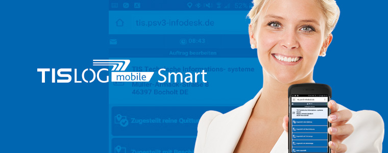 TISLOG mobile Smart - mobiles Auftragsmanagement für Subunternehmer und Charter-Fahrzeuge