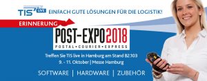 TIS GmbH auf der Post-Expo 2018