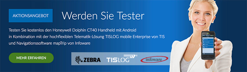 TISWARE Hardware | Honeywell CT40 Testaktion