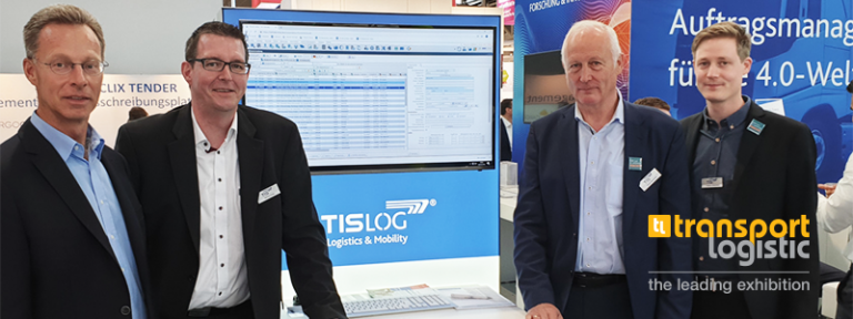 Messeteam der TIS GmbH auf der transport logistic 2019