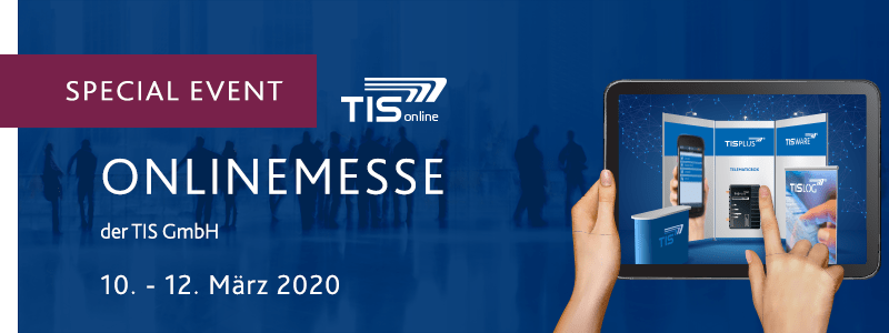 Onlinemesse der TIS GmbH