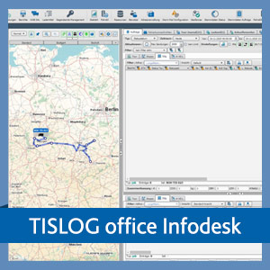 TISLOG office Infodesk | Web Portal | Logistiksoftware