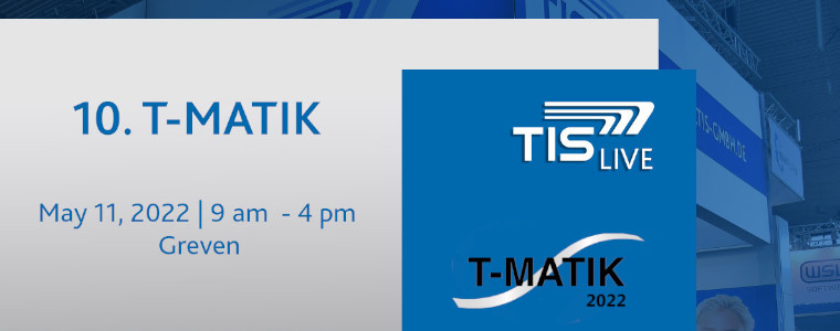 We attend the fair T-Matik | TIS GmbH 2022