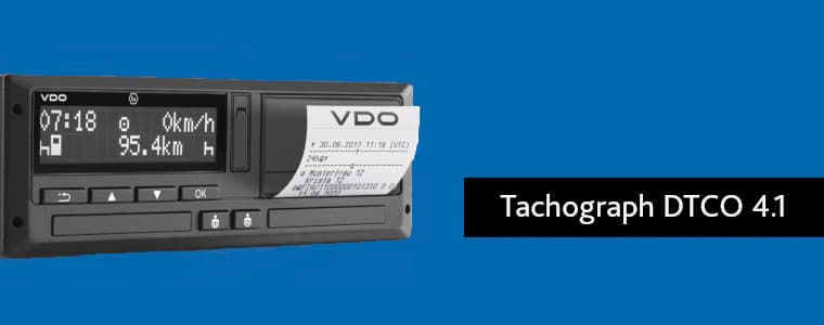 Tachograph DTCO 4.1 - Alle wichtigen Informationen | TIS GmbH