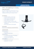 Vorschaubild Datenblatt | TISPLUS Fahrzeughalterung Samsung Galaxy Tab Active 3