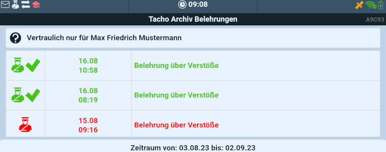 Digitale Fahrerbelehrung mit TISLOG | Logistiksoftware