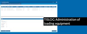 TISLOG Administration of loading equipment | Logistics Software