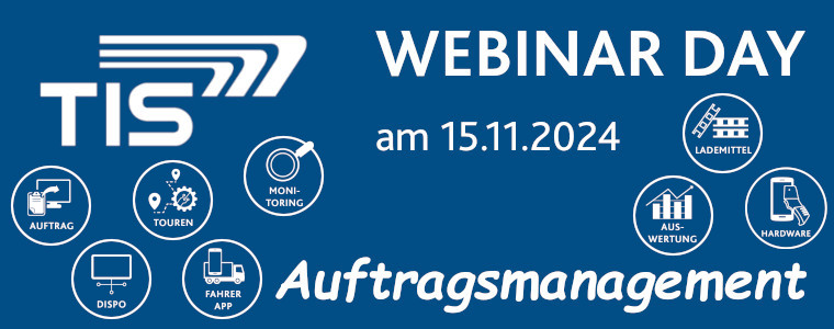 TIS Webinar Day "Auftragsmanagement"