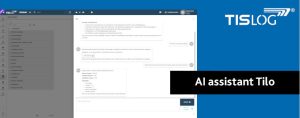 AI assistant Tilo in  TISLOG Infodesk