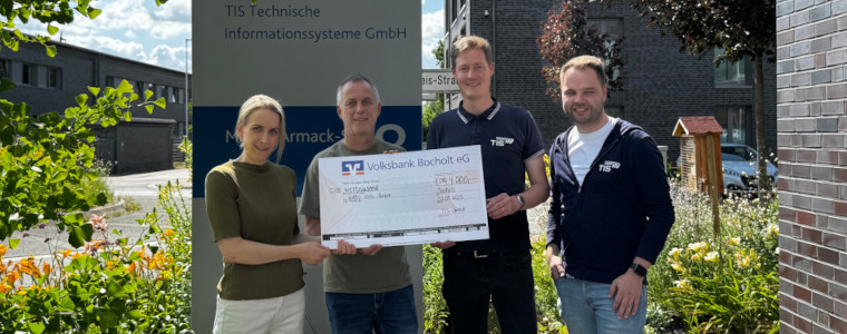 Spende an den NABU Kreisverband Borken | TIS GmbH