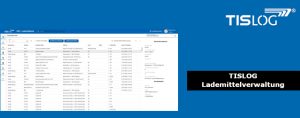 TISLOG Lademittelverwaltung