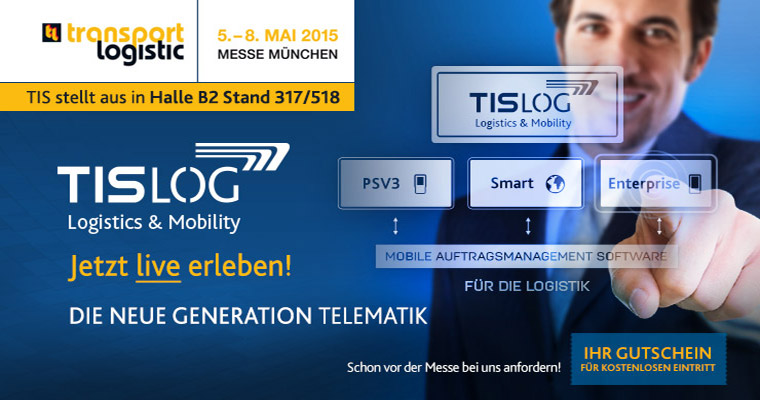 TIS Gmbh auf der transport logistic 2015