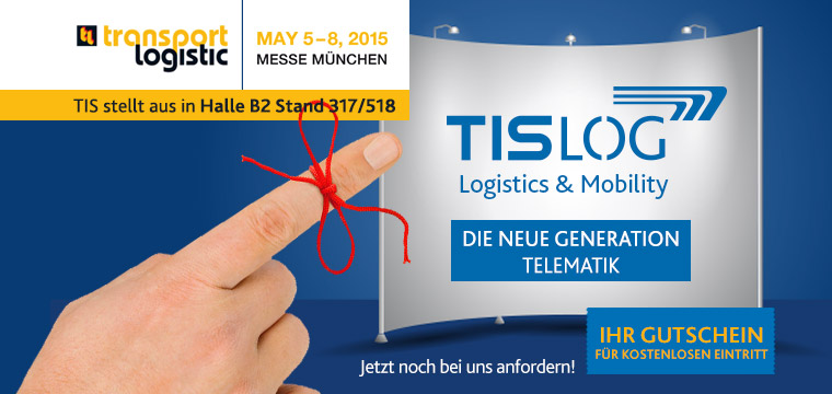 TIS GmbH auf der transport logistic 2015