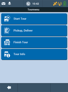 TISLOG mobile Enterprise Software Screen
