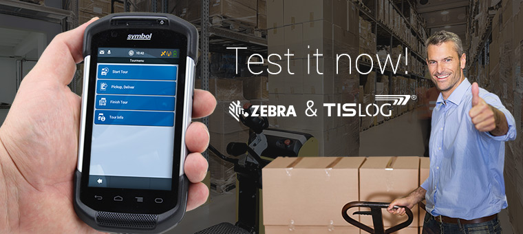 Test the Zebra TC75 Handheld with TISLOG Logistics Software