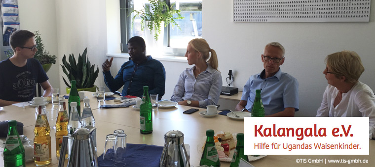 Charity - TIS GmbH bekommt Besuch von Vertretern von Kangala e.V. aus Uganda