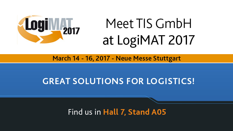 Meet TIS GmbH at LogiMAT 2017